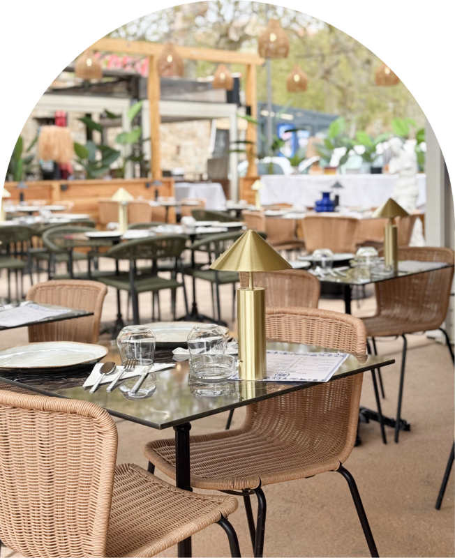 Le restaurant - Le Muskuri - restaurant L'ILE-ROUSSE - l Ile Rousse restaurant - l'Ile Rousse restaurant -  l'Ile Rousse restaurant - Restaurant île Rousse  - Mathieu Villeneuve - Restaurant Greque - meilleur restaurant L'ILE-ROUSSE